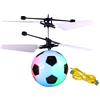 Gcroet Drone Elicottero a induzione a infrarossi con Palla Volante con Giocattolo Volante colorato e Luminoso per Bambini (Calcio)...
