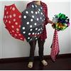 Parasol Production Polka Dot seta & ombrello - Magic Trick