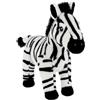 Keel Toys KEELECO - Peluche zebrato 25 cm - Peluche ecologico per bambini - Giocattolo morbido e durevole 100% materiali riciclati - Regalo nascita, bambino o bambina - Peluche zebra nero e bianco