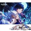BUBELS Genshin Impact Yelan - Puzzle da 1000 pezzi per adulti e bambini, in cartone riciclato, ottimo regalo per adulti, 26,1 x 38 cm