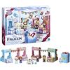 Disney Frozen Frozen Disney 2 Twirlabouts Surprise Celebration, set da gioco, 5 bambole, 4 slitte trasformabili, 12 accessori, giocattolo per bambini dai 3 anni in su