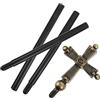 BESPORTBLE Bastone Croce Papale 114 CM Argento Anticato Accessorio di Scena per Costume Religioso e Cosplay Halloween Bastone da Clero per Adulti e in Gioco di Ruolo e Feste in Maschera
