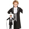 FIESTAS GUIRCA | Costume Vampiro Bambino - Completo Elegante con Giacca
