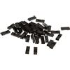 Wdfnexalai 100pcs Dupont Jumper Wire Alloggiamento Cavo Shell Connettore 2P Testa 2,54 mm