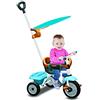Fisher-Price Fisher Price FP3450633 - Triciclo Jolly Plus 3 in 1 con Maniglione, Azzurro/Arancio