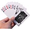 TDXHHW Mazzo di carte da gioco personalizzato con foto, alternativa all'album fotografico personalizzato, bomboniere uniche per feste in famiglia, regalo fotografico, foto di coppia, carte da gioco,