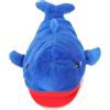 Parliky Marionetta a Mano Balena Blu 30 cm in Peluche Ultra Morbido, Pupazzo Animale Realistico per Raccontare Storie, Giocattolo Creativo Educativo, Adatto a Giochi Interattivi