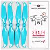 Master Airscrew Eliche Master Airscrew Stealth per DJI Phantom 4 - Blu, 4 pezzi