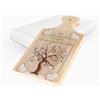 Albalù Bomboniera Tagliere Albero della Vita 16x29 cm - Tagliere Decorativo in Legno con Stampa su Vetro, Scatola Inclusa - Bomboniere Cresima Ragazzo, Bomboniere Comunione Bambina