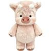 Generico Peluche Di Muccas Delle Highlands, 60CM Bovini Highlands Peluche, Simpatiche Mucche Highland Giocattolo Morbido Bambola Di Muccas Peluches, Antistress Bambola Di M-uccas Highland Peluches Giocattoli