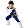 Funidelia | Costume di Vegeta Dragon Ball per bambino Sfera del drago, Manga, Saiyan - Costume per bambini e accessori per Feste, Carnevale e Halloween - Taglia 7-9 anni - Azzurro/Blu