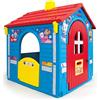 INJUSA Casetta Bambini Patrulla Canina INJUSA Dai 3 Anni Cabina Giardino Con 3 Porte 1 Finestra Casa Esterno Plastica Resistente Ufficiale Disney Facile Da Montare Per Maschio O Femmina Regalo Perfetto