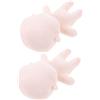 ifundom Bambole Fai da in Peluche 20cm Corpo Vuoto, 2 Pezzi | Superficie Liscia e Finitura Curata, Modelli Adorabili per Decorazione, Collezione e Creazioni Personalizzate a Ogni Età