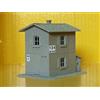 Krea Modellismo Casello Ferroviario FS Stile Italiano con Magazzino Kit Scala Ho - 1:87