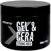 Intercosmetics Extremo - Gel & Cera Fix Strong per capelli, effetto modellante, non lascia residui, vaso da 500 ml