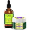 LUMINER - 150ml Crema Bava Di Lumaca viso al 70% + 100ml Acido Ialuronico Viso, Siero Viso Acido Ialuronico, Trattamento Intensivo/Idratante, Antietà e Antimacchia