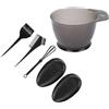 Agatige 5PCS Kit per Colorare I Capelli, Set Di Strumenti per Tintura Kit Tinta Capelli Fai Da Tecapelli Professionale Con Spazzola per Tinture per Capelli, Pettine, Per Salone E Casa