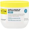 ALFAPARF MILANO YELLOW PROFESSIONAL CURLS CURLY LEAVE-IN BUTTER CREAM 500 ml Trattamento intensivo anti-crespo per capelli mossi, ricci e coily