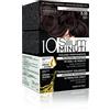 SILIUM Permanent Coloring Innovative Technology 10 Minutes Only 100% White Hair Coverage No.5.35 Tobacco (135 ml)