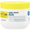 ALFAPARF MILANO YELLOW PROFESSIONAL CURLS CURLY MASK 300 ml Maschera nutriente anti-crespo per capelli mossi, ricci e coily
