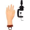 Healeved Mano Finta in Pvc per Esercitazioni Unghie, per Training Manicure e Pratica Nail Art per Principianti e Studenti
