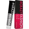 Capello point Crazy Fashion, Colorazione Semipermanente in Crema, Senza Ammoniaca, Resorcina e PPD, Durata da 6 a 8 Shampoo, Tinta per Capelli Temporanea, Colore Cerise, 100 ml
