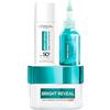 L'Oreal Paris L'Oréal Paris Bright Reveal Kit Anti-Macchie con Crema Idratante SPF 50 50ml + Fluido UV SPF50+ Protezione Molto Alta 50ml + Peeling Esfoliante 25ml - Set da 3