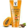 NUTRIGLOW Natural's Advanced Pro Formula Papaya Body Lotion for Daily Use, Hydration, Moisture Lock Shea Butter 150ml