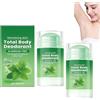 Junjie Balsamo deodorante alla menta, naturale per tutto il corpo, 24 ore di controllo degli odori (2)