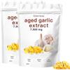 Generico Estratto di aglio invecchiato, [Nuovo] 7500 mg inodore, vegano e non OGM, per il supporto quotidiano del benessere (300),2Pcs
