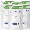 Dove Ricarica Sapone Liquido Mani Original 500 Ml (6, Unità)