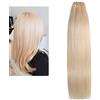 Larafona Extension di capelli umani, 10-28, 9A, ciocche di capelli umani, 22#, da cucire, 100 g/pc 65 cm