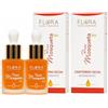 FLORA Olio Contorno Occhi Rosa Mosqueta pack da 2 Pz da 15 ml BIO Rigenerante e Elasticizzante con Estratti di Centella Ippocastano Rusco e Oli Essenziali di Geranio Neroli & Camomilla Blu