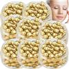 JASUBAI Vitamina C & Acido Ialuronico Anti-età Siero Viso Capsule, Anti-rughe Idratante Rassodante Siero, Ripara la Pelle Secca e Migliora l'Elasticità, Illuminante Rassodante Essenza Idratante (8PCS)