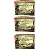 Natura Collection 3 PEZZI SAPONE DI ALEPPO ORIGINALE DA 200 GR. AL 60% DI OLIO DI OLIVA E 40%DI OLIO DI ALLOROPURO E NATURALE 600 G DI PRODOTTO