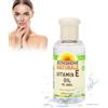 YUYTE Olio Vitamina E, Vitamin E Oil 7,Vitamina e Essence Oil Vitamina C Anti-Macchie,Whitening idratante cura del viso 75 ml (bottiglia verde al mattino)