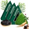 Générique Nature Triangle Shampoo Bar, Nature Seven Green Soap Shampoo, shampoo solido naturale a base di erbe, cura detergente e nutriente delicato per capelli dall'aspetto sano (3 pezzi)