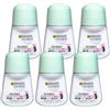 Garnier Mineral Invisible Black,White & Colors Roll-on Anti Transpirant 6 x 50 ml