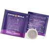 Coffee World 150 cialde caffè COFFEE WORLD, gusto Dolce&Cremoso - Cialda filtro carta COMPOSTABILE formato ESE44 7,5gr riciclabile (150 cialde Dolce e Cremoso)