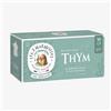 Les 2 Marmottes Infusion Thym des Marmottes - Benessere Respiratorio e Rilassamento - Lenisce per la gola - 30 Sacchetti per scatola - Made in France