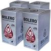 Generico SET 96 BOLERO DA 3 GRAMMI Red Grape Preparato istantaneo polvere solubile in bustine Sticks per Bevande con Stevia e Vitamina C e Senza Zucchero ideale per fitness e diete