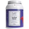 SaiTè -Aromi Creativi- SaiTè Super Papà Tisane sfuse 100gr, tisana con Cocco, Cacao, Mandorle e Nocciole, tisana regalo per la festà del papà