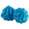 Generico Marshamallow Senza Glutine Margherite e Fiamme Vari Colori (Confezione 900 Gr) Per Compleanni Nascite Battesimi Comunione (Fiamme Azzurre)