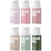 Colour Mill Oil Blend Food Colouring Set Botanicals: Colorante Alimentare Liposolubile a Base di Olio: Lilac, Rose, Dusk, Latte, Sage, Olive - Set 6 x 20 ml