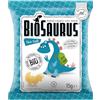 BioSaurus Patatine di mais Dinosauri al sale marino senza glutine BIO 4x15 g BioSaurus