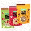 Seitenbacher Pacchetto di prova proteina porridge I cioccolato, lampone, frutta, albume d'uovo, cereali integrali, avena, confezione da 3 (3 x 500 g)
