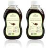 Grezzo Raw Chocolate Sciroppo biologico di agave integrale dolcificante naturale 2 confezioni 2x450g