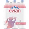 Evian Still Mineral Water, 1.5 l (Pack of 6)