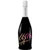 BRANDGIFT.IT Bottiglia Personalizzata Compleanno Santero 958 NERA Spumante Extra Dry Perlage Floreale Bottiglie Personalizzate Anni Compiuti Ottimo Regalo Per Brindisi Originali (ROSA, 60 ANNI)