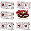 Gangemi Confettata Laurea Rosso - 5 confezioni da 500 g confetti gusti diversi